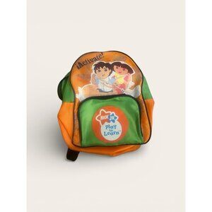 New Mini backpack kids bag 12 inch Diego and Dora Nickelodeon rare htf Nick Jr